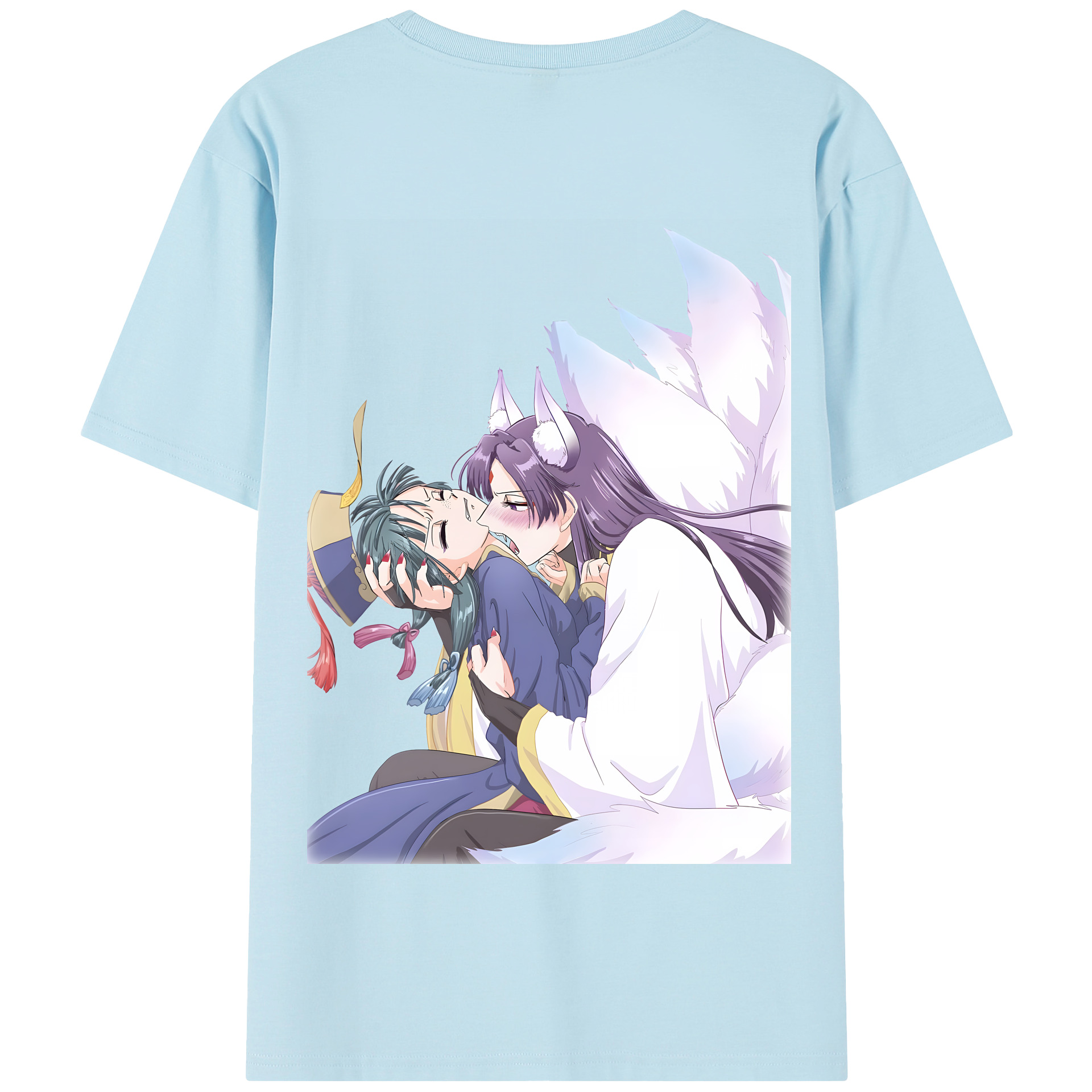 （画像用） 薬屋のひとりごと The Apothecary Diaries 綿100％半袖Tシャツ（背面プリント）